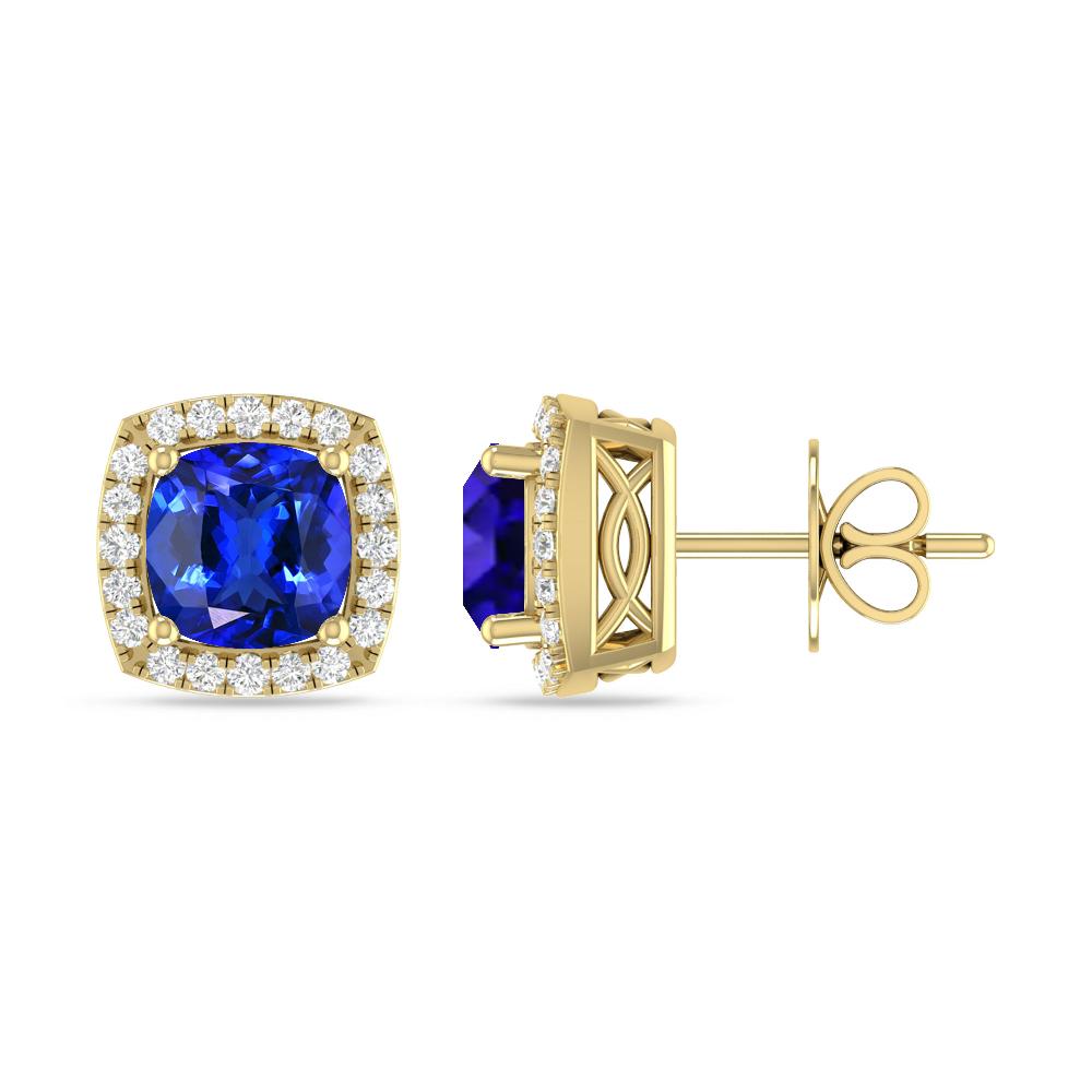 Yellow Gold - Tanzanite