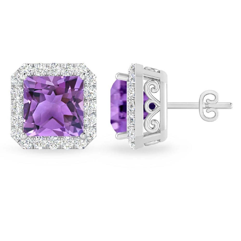 White Gold - Amethyst