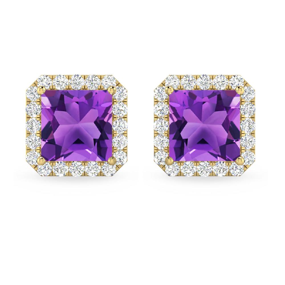 Yellow Gold - Amethyst