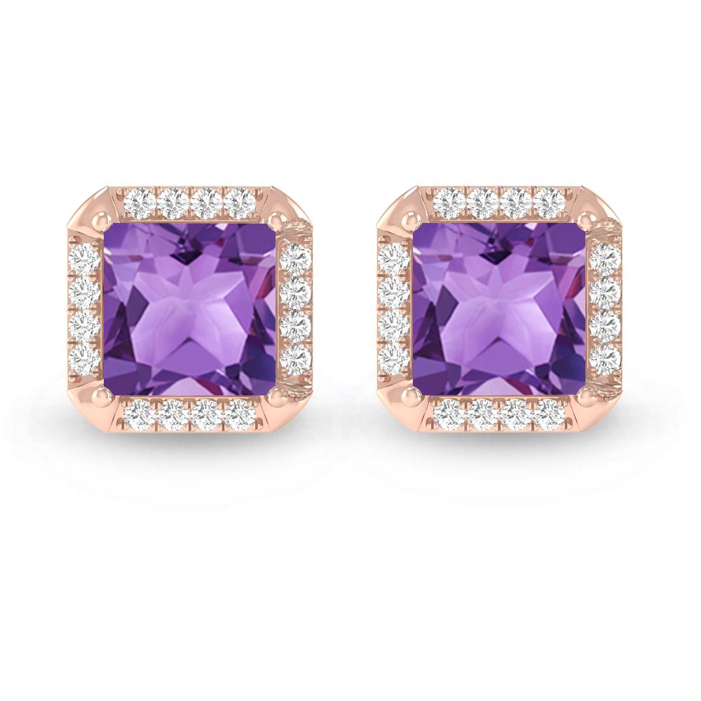 Rose Gold - Amethyst