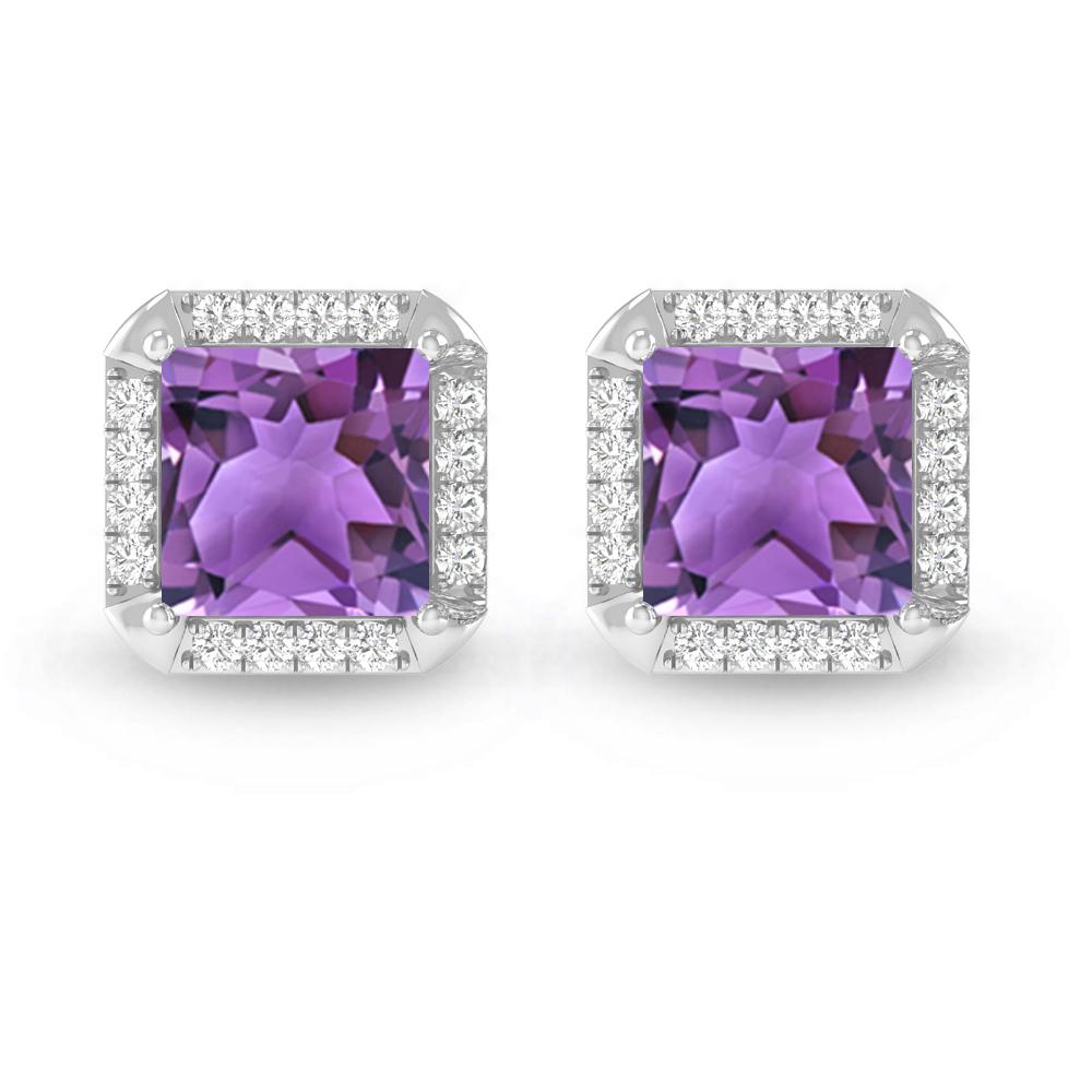 White Gold - Amethyst