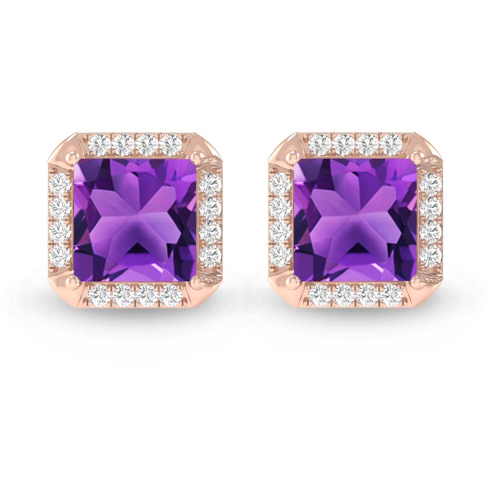 Rose Gold - Amethyst