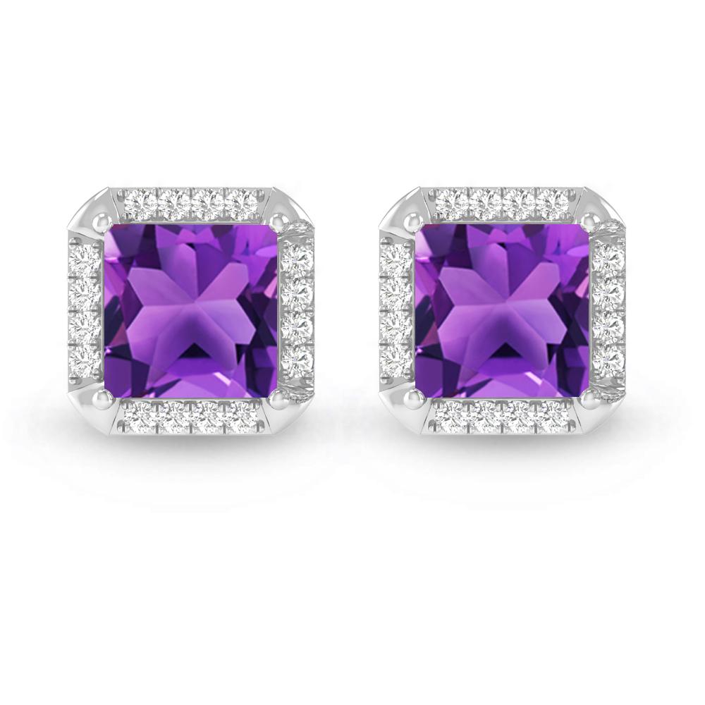 White Gold - Amethyst