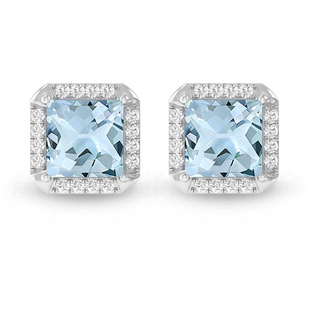 White Gold - Aquamarine