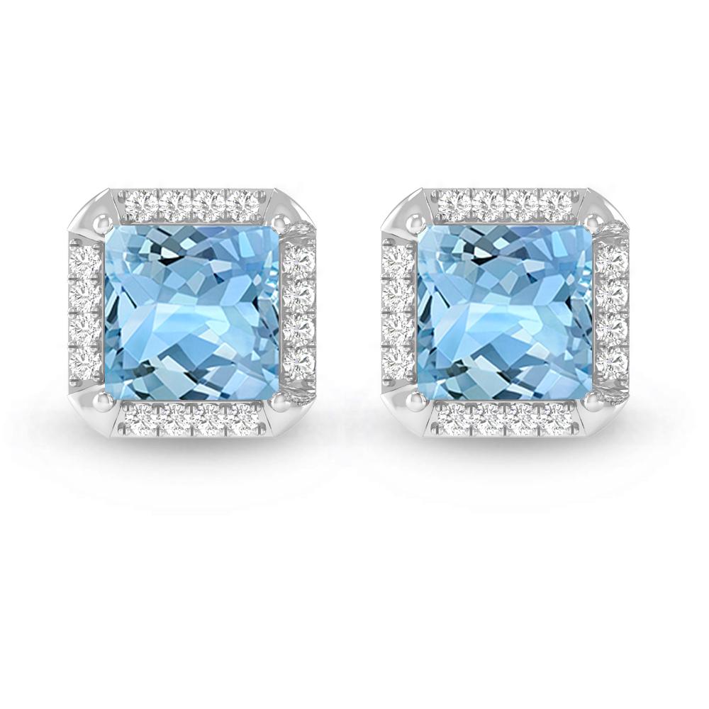 White Gold - Aquamarine