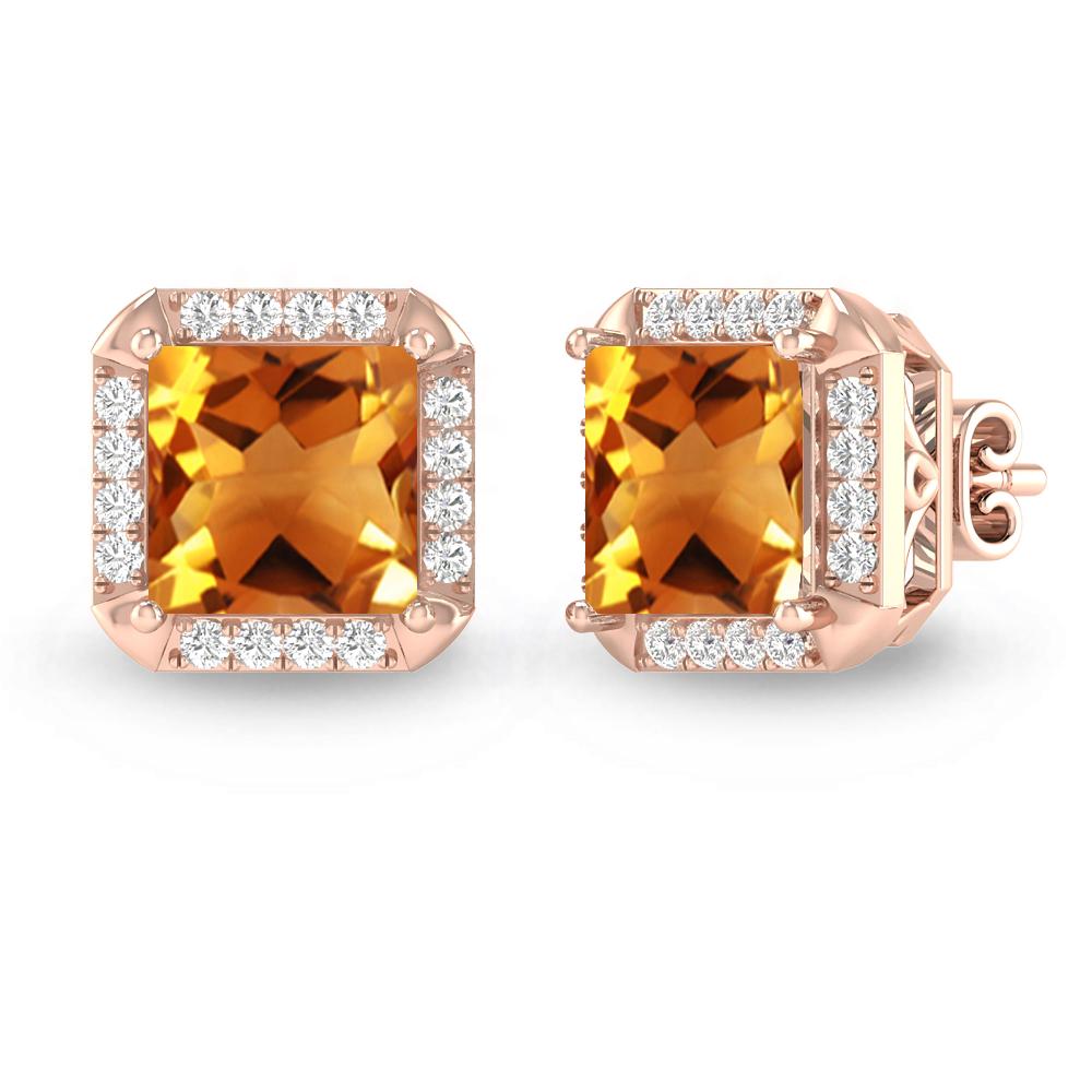 Rose Gold - Citrine