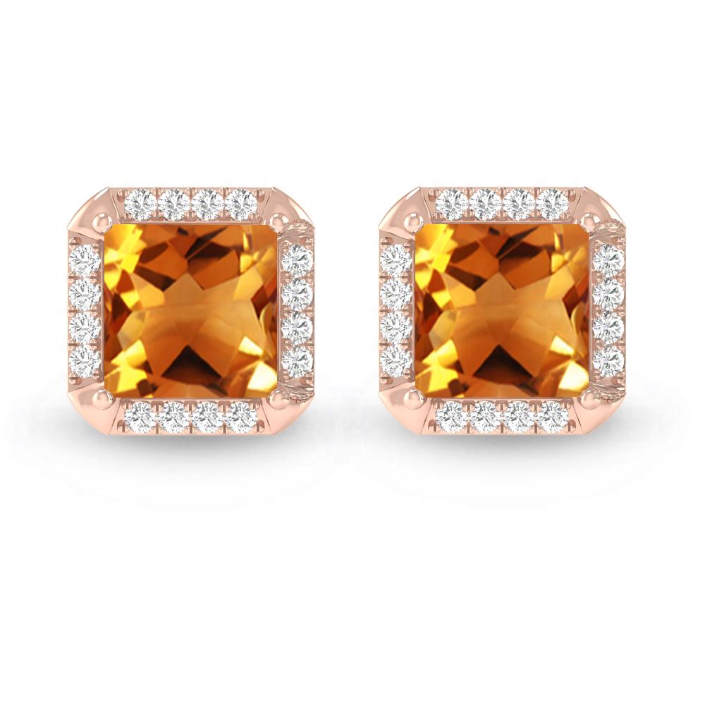 Rose Gold - Citrine