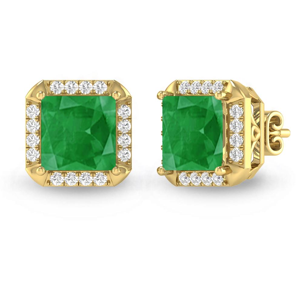 Yellow Gold - Emerald