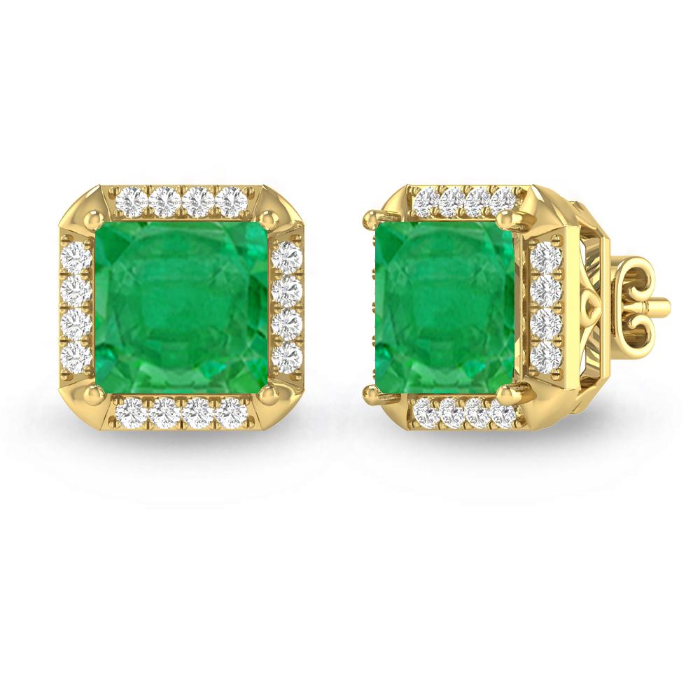 Yellow Gold - Emerald