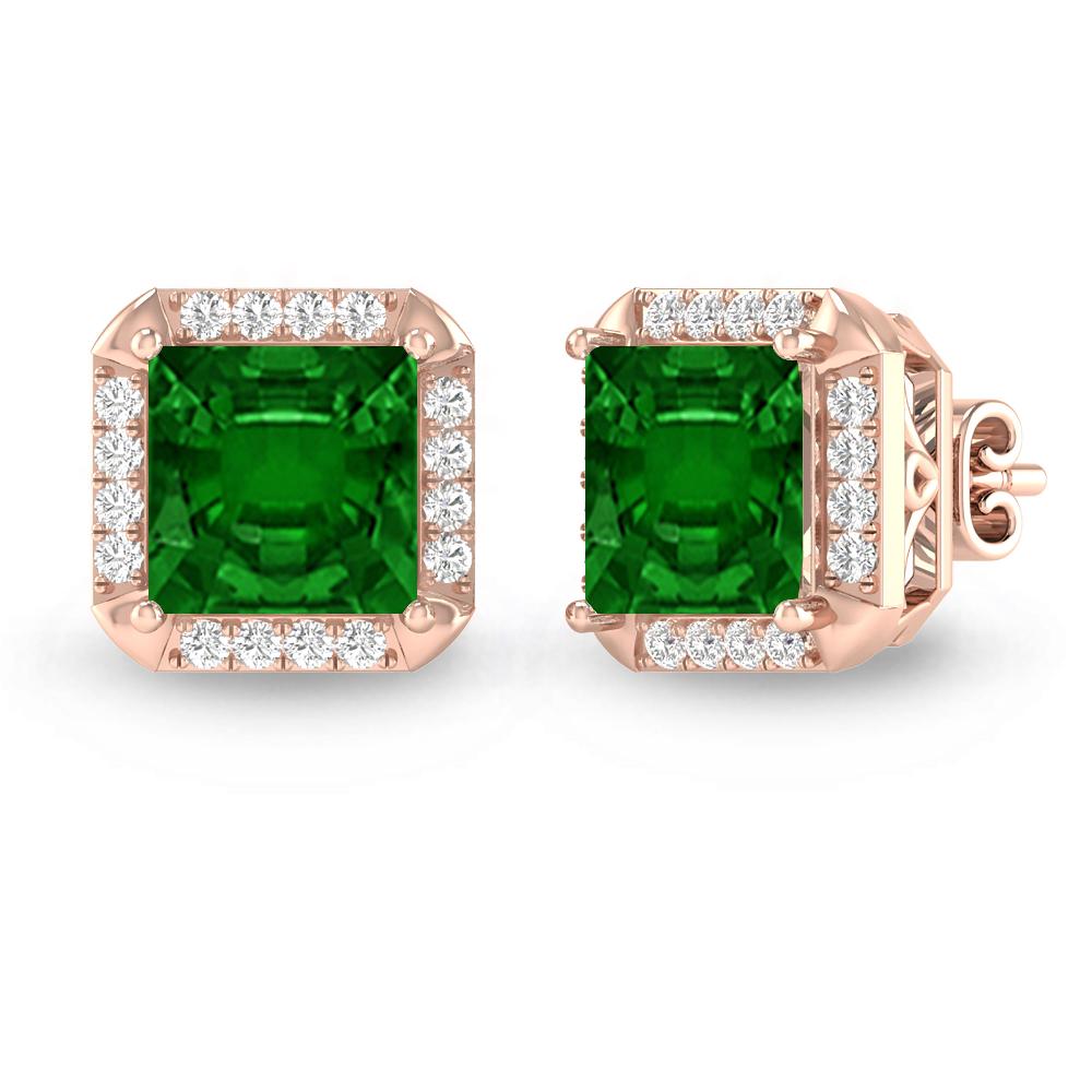 Rose Gold - Emerald