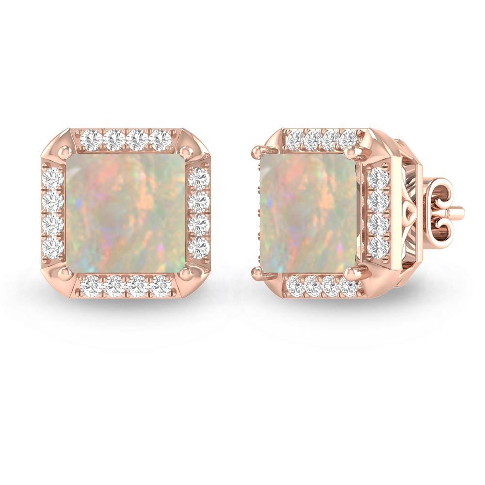 Rose Gold - Opal