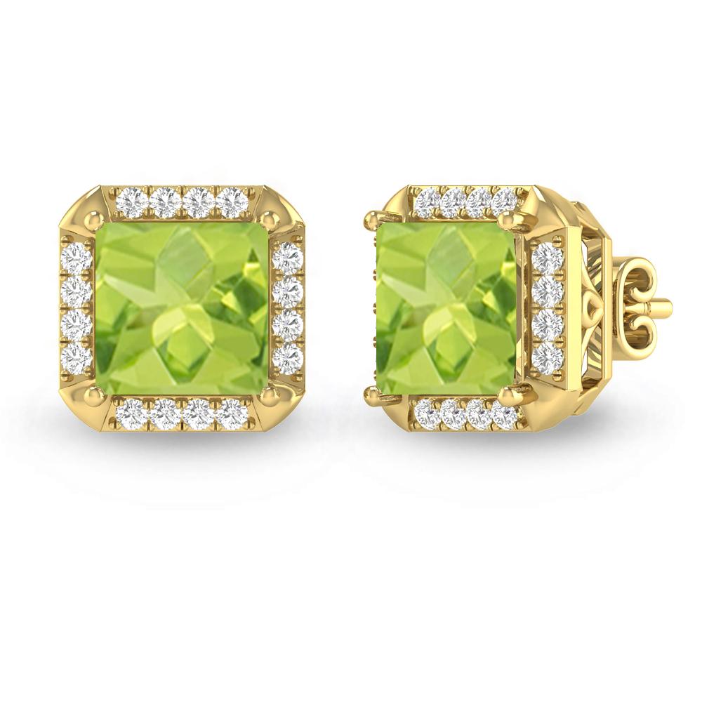 Yellow Gold - Peridot