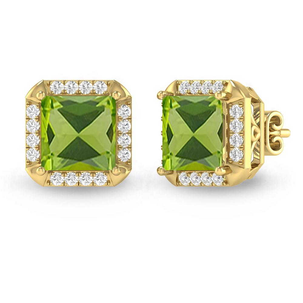 Yellow Gold - Peridot