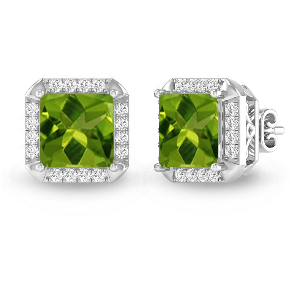 White Gold - Peridot