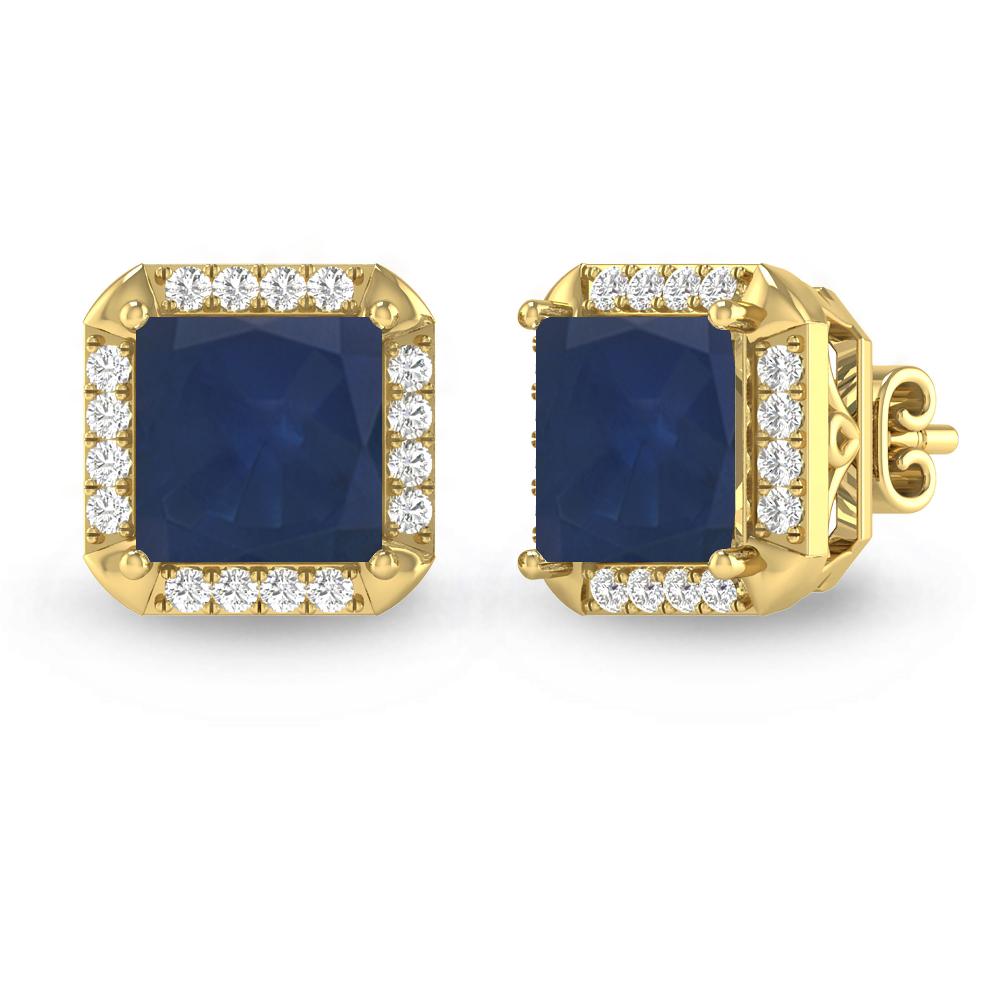 Yellow Gold - Sapphire