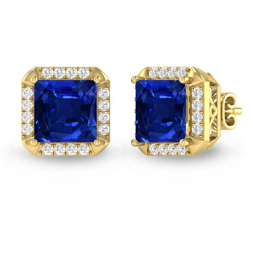 Yellow Gold - Sapphire