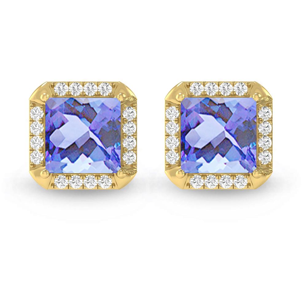 Yellow Gold - Tanzanite