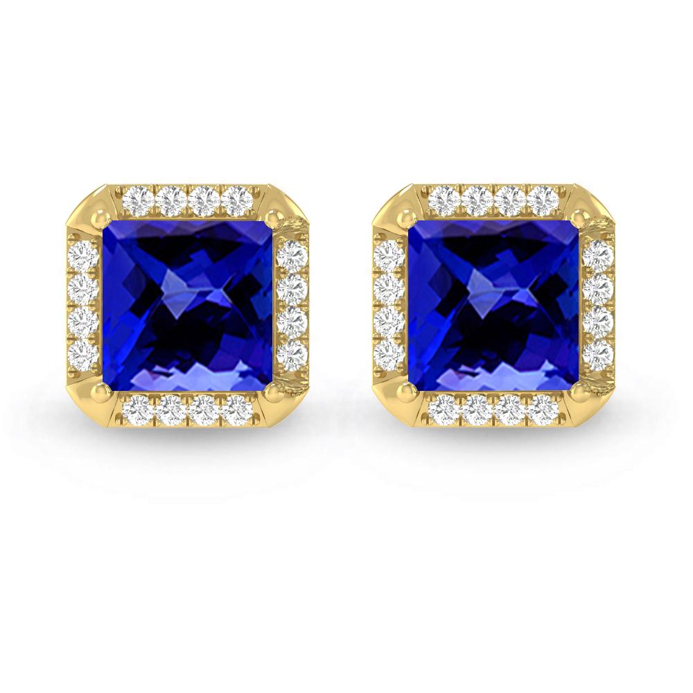 Yellow Gold - Tanzanite