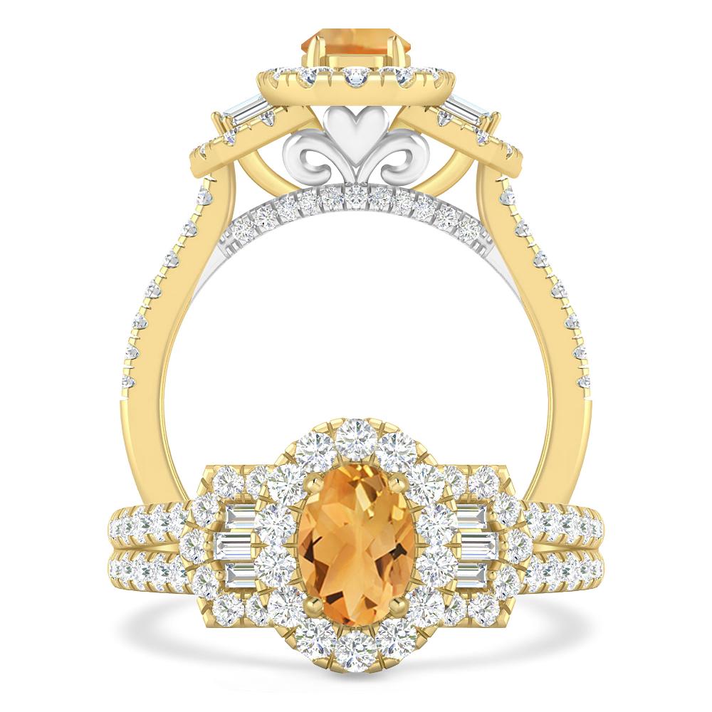 Yellow Gold - Citrine