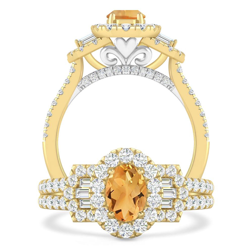Yellow Gold - Citrine