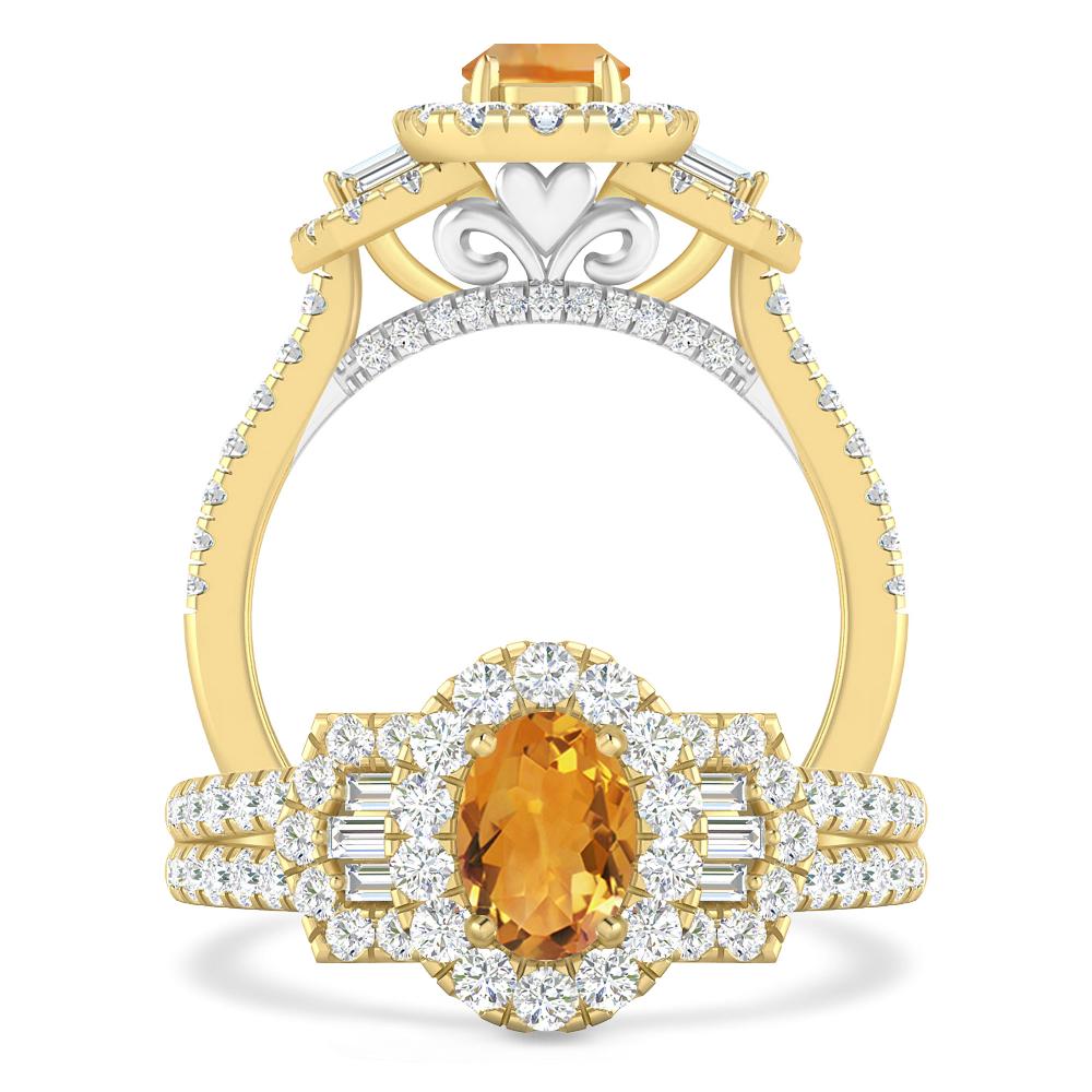 Yellow Gold - Citrine