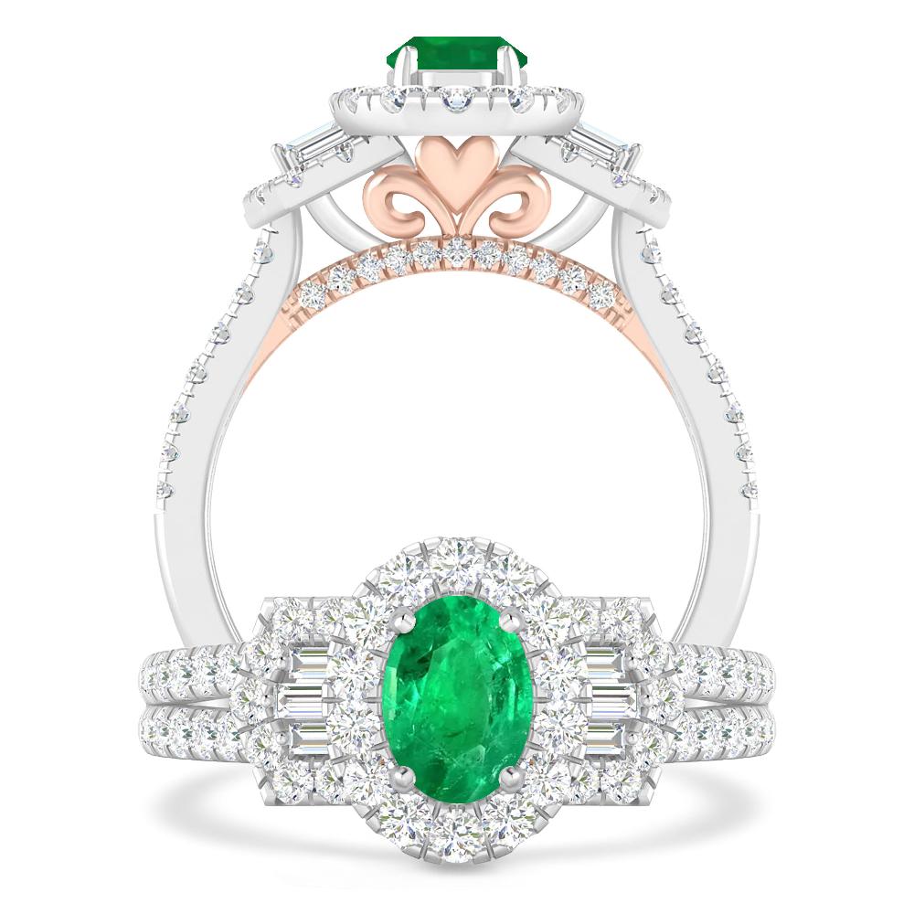White Gold - Emerald