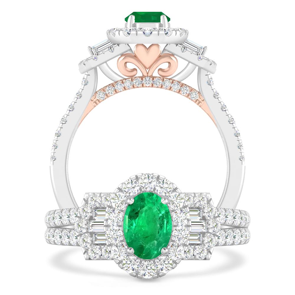 White Gold - Emerald