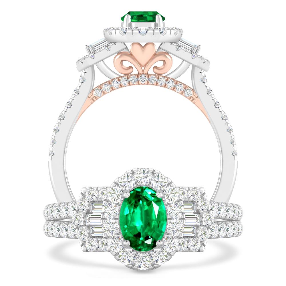 White Gold - Emerald