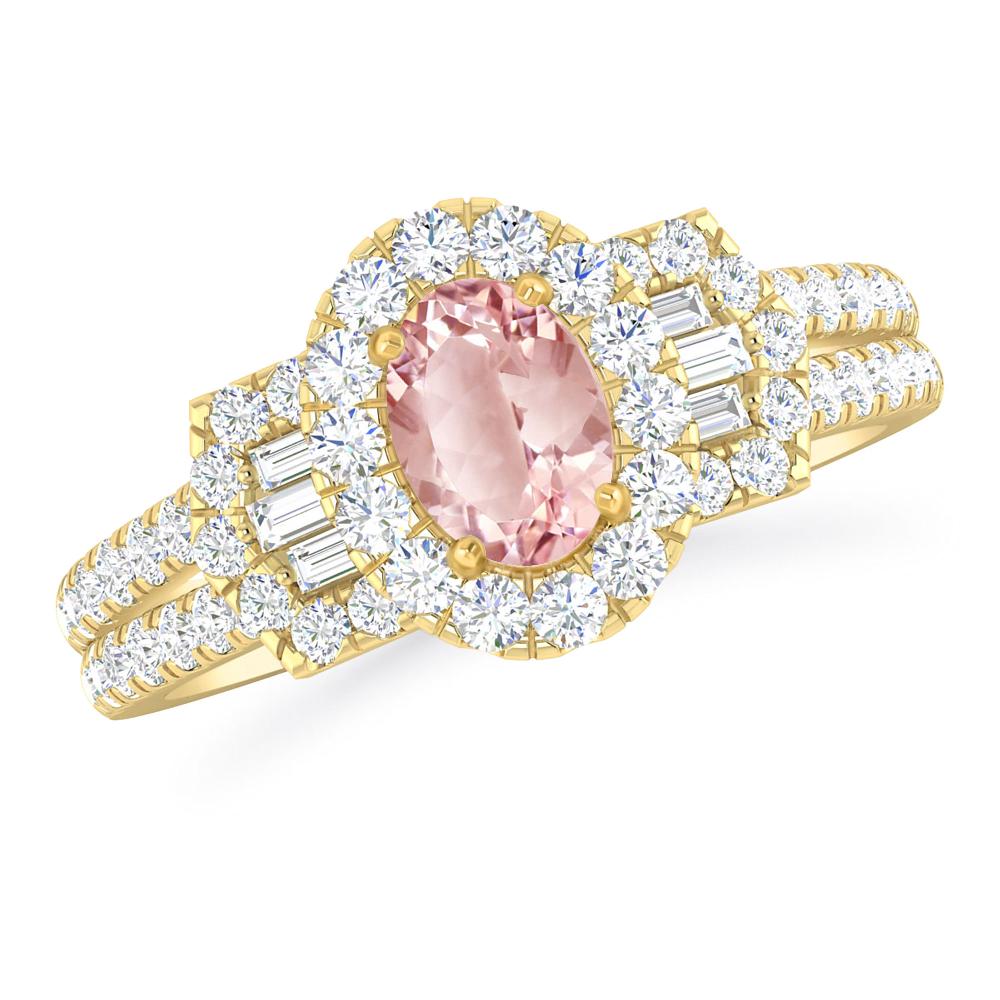 Yellow Gold - Morganite