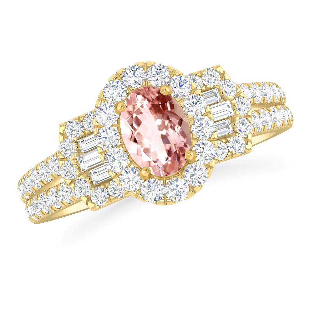 Yellow Gold - Morganite