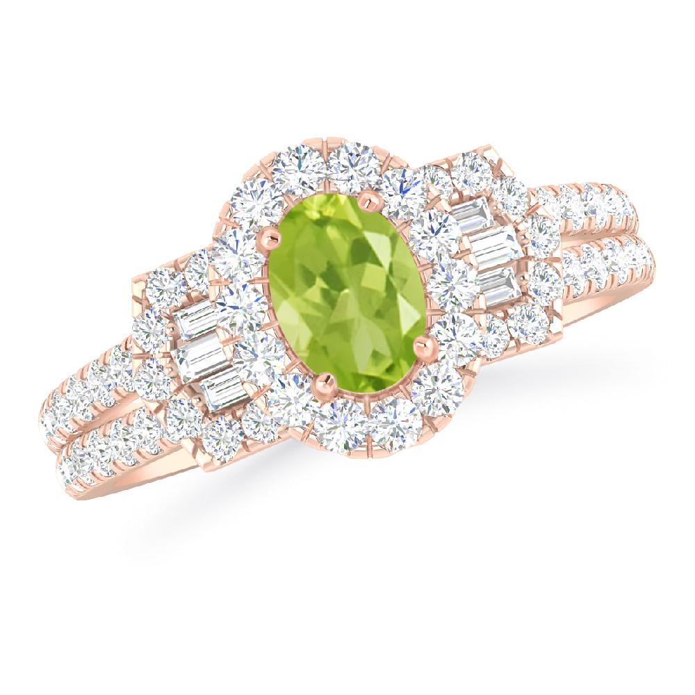 Rose Gold - Peridot