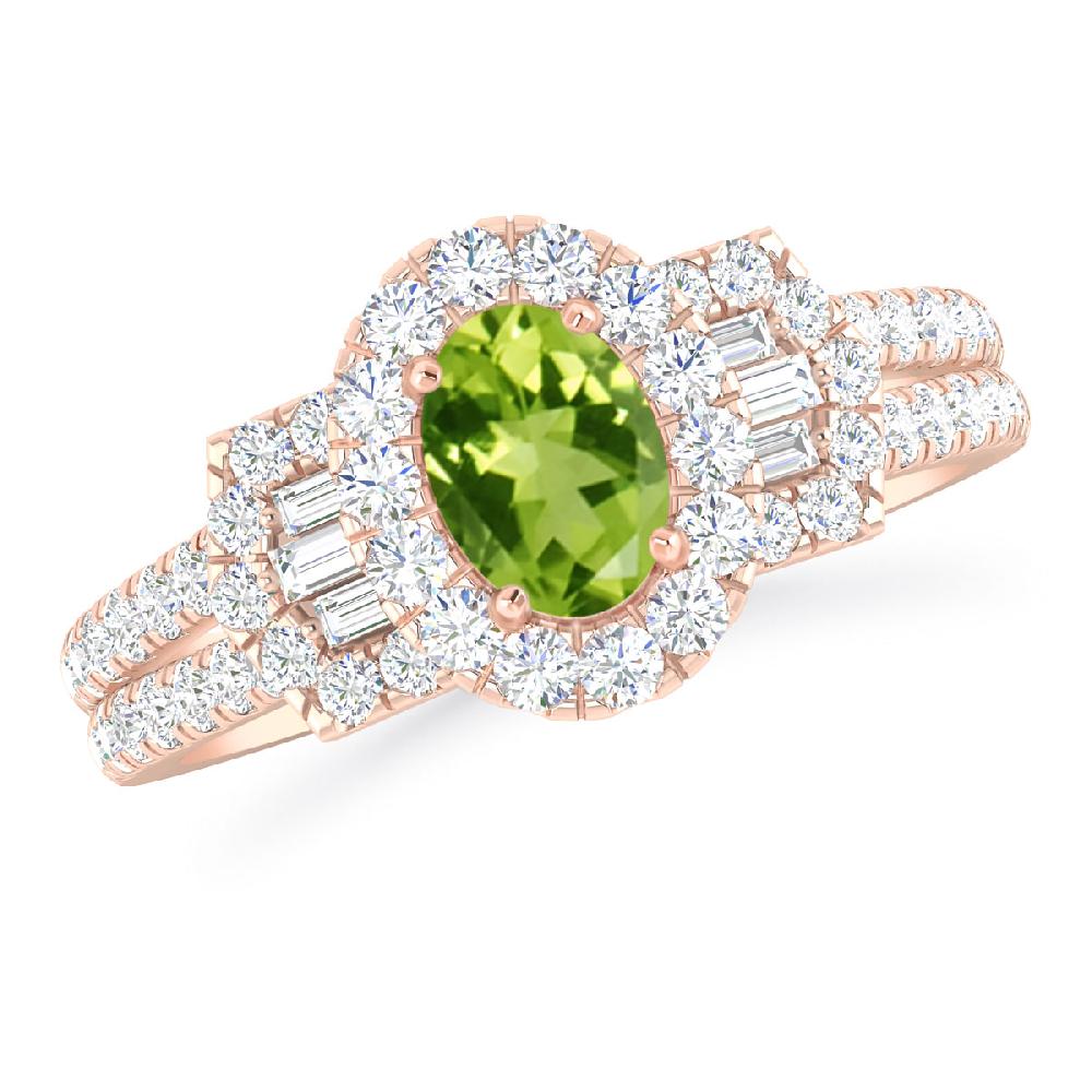 Rose Gold - Peridot