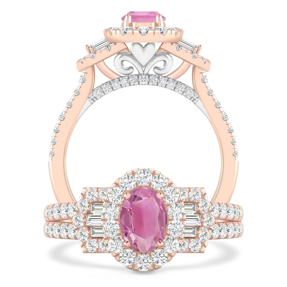 Rose Gold - Pink Tourmaline