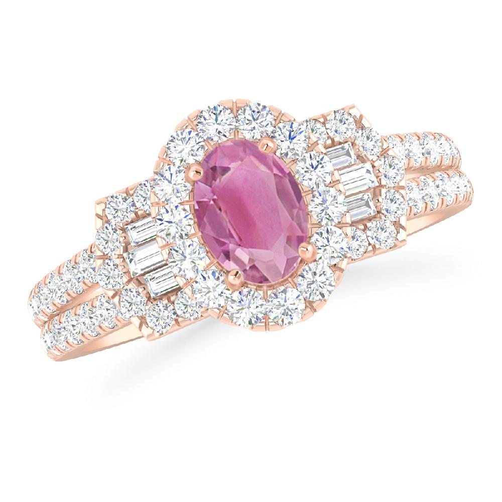 Rose Gold - Pink Tourmaline