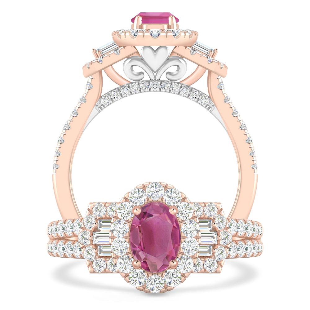 Rose Gold - Pink Tourmaline