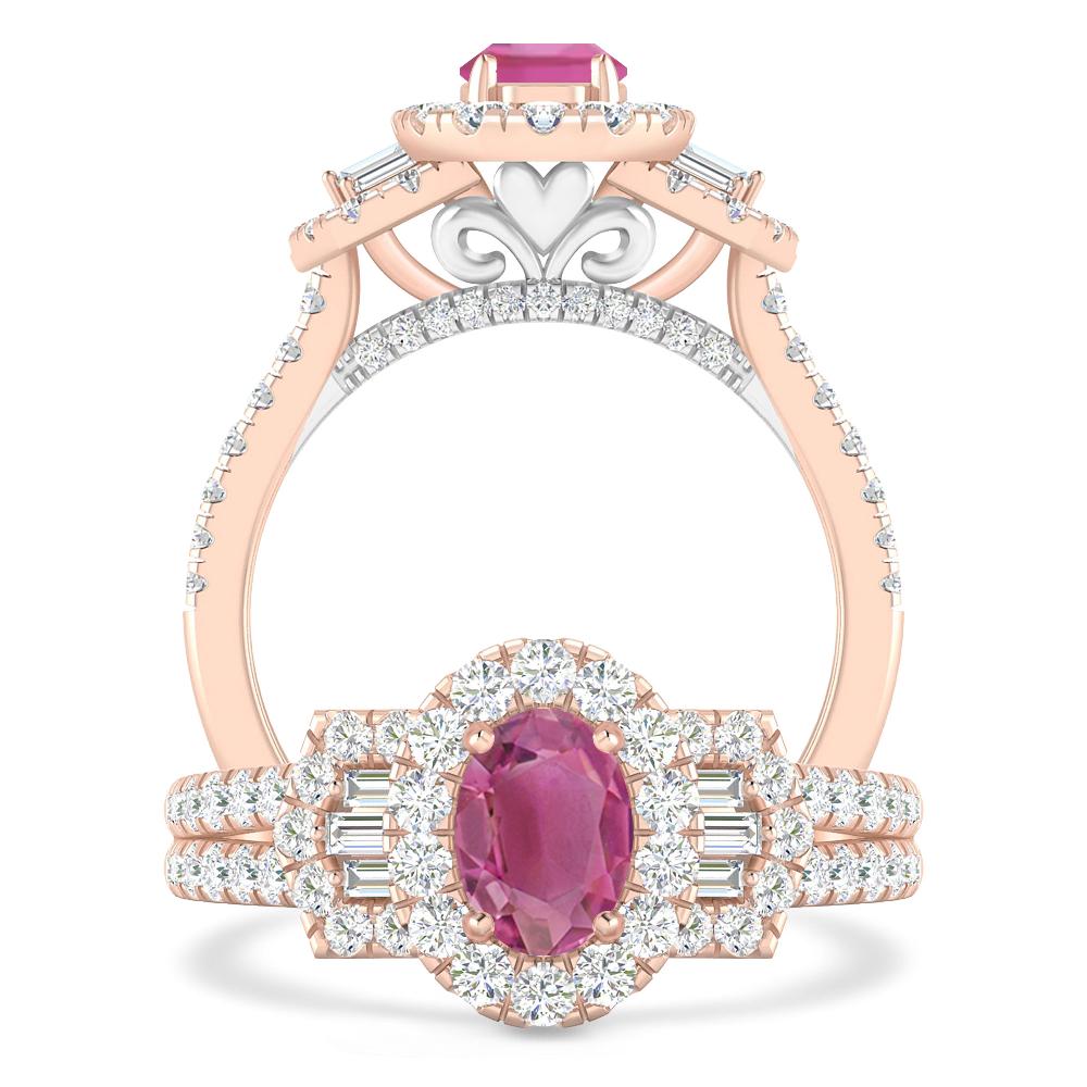 Rose Gold - Pink Tourmaline