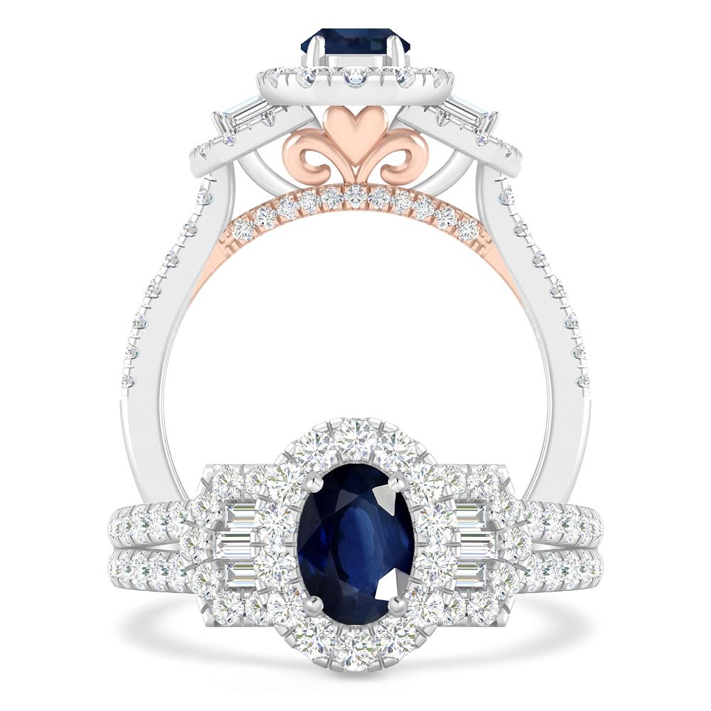 White Gold - Sapphire