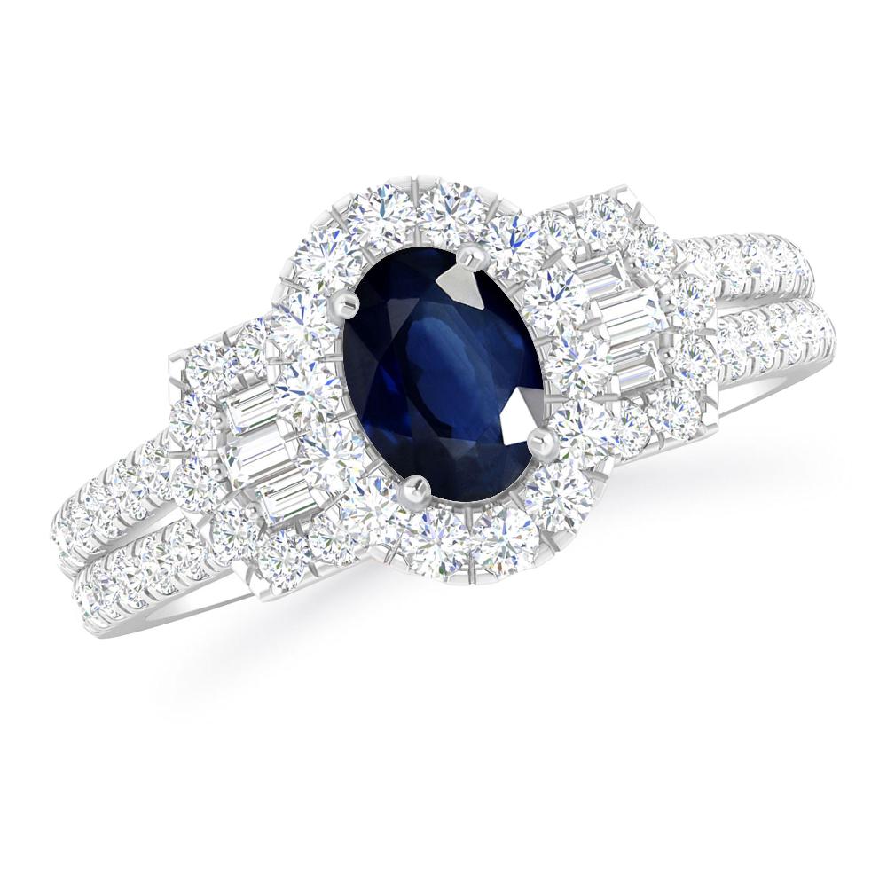 White Gold - Sapphire