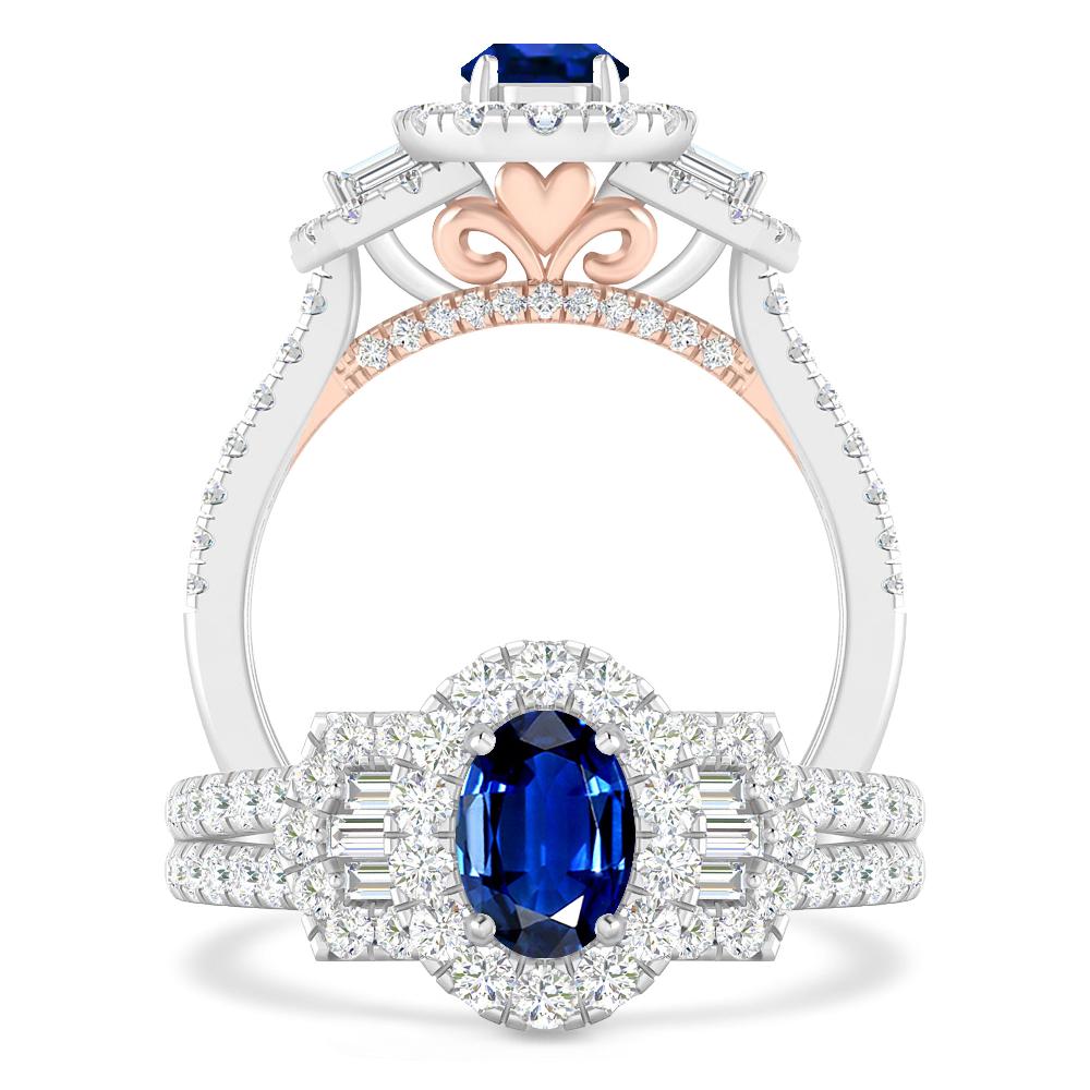 White Gold - Sapphire