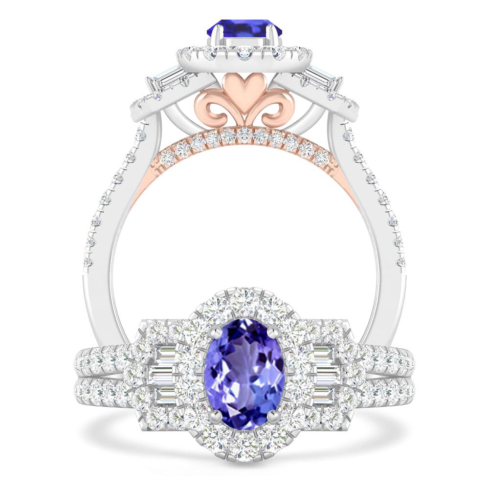 White Gold - Tanzanite