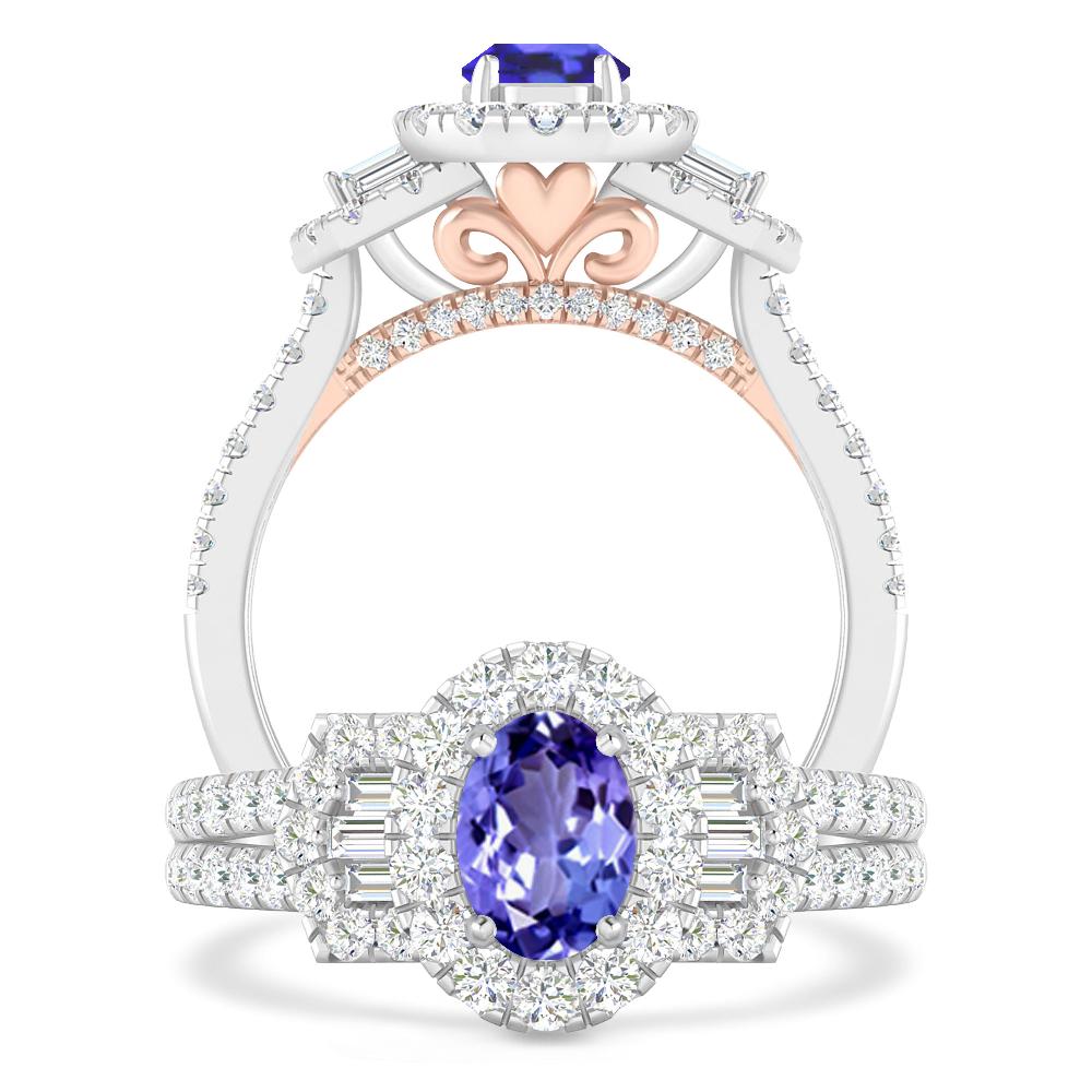 White Gold - Tanzanite