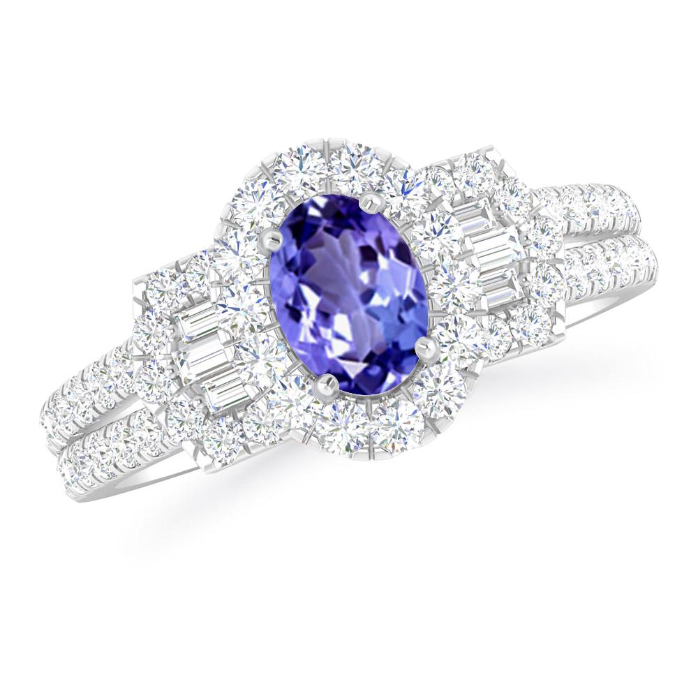 White Gold - Tanzanite