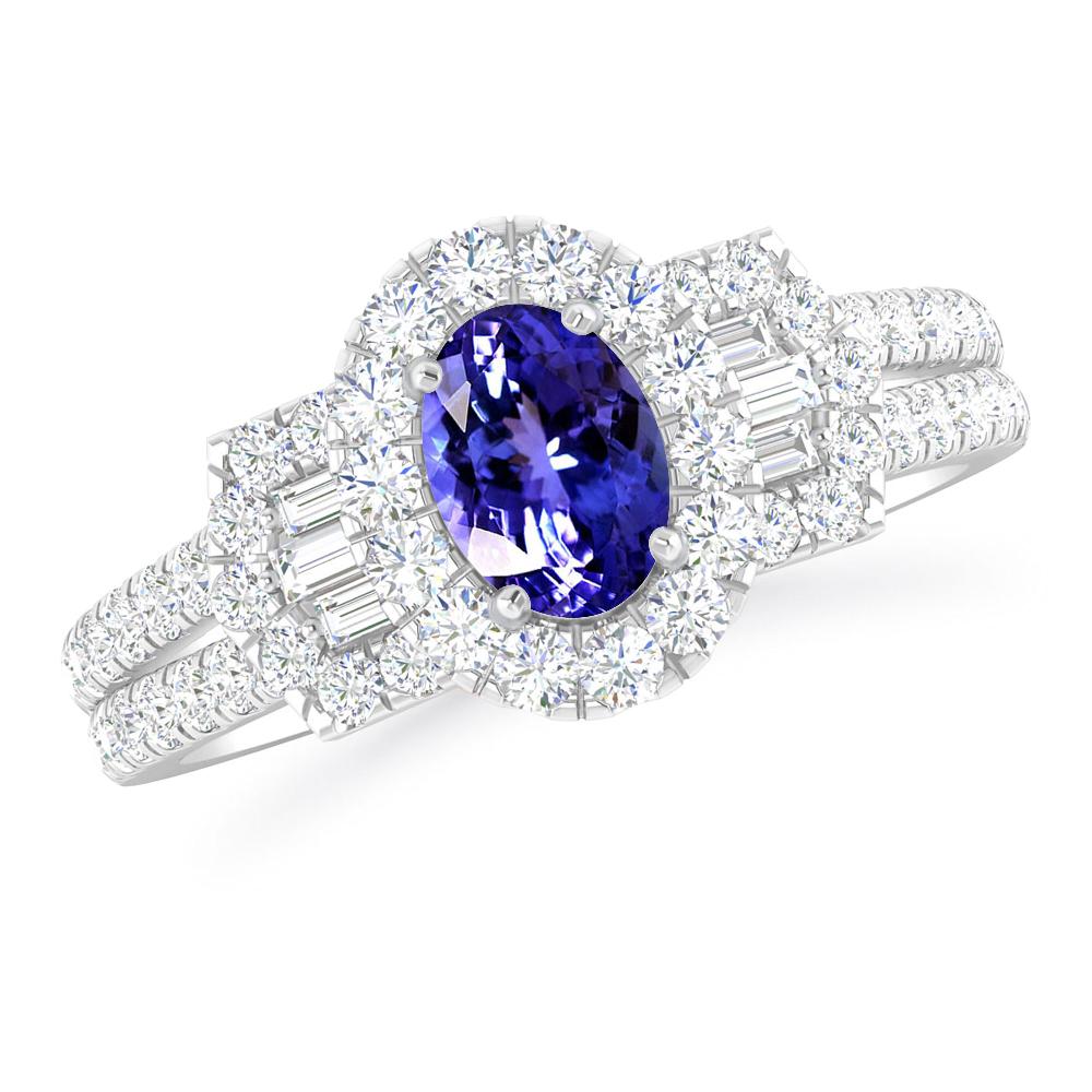 White Gold - Tanzanite