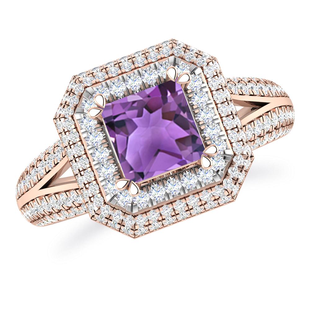 Rose Gold - Amethyst