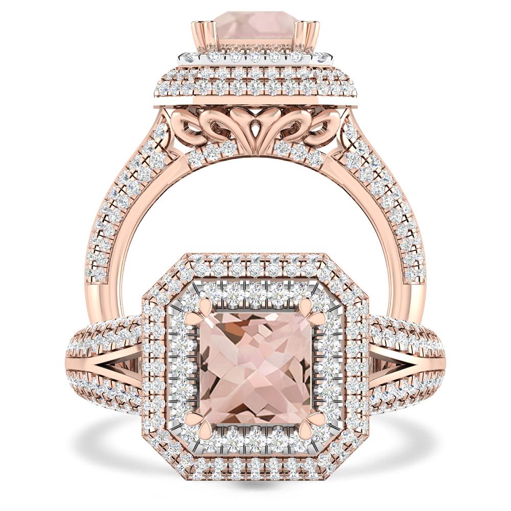Rose Gold - Morganite