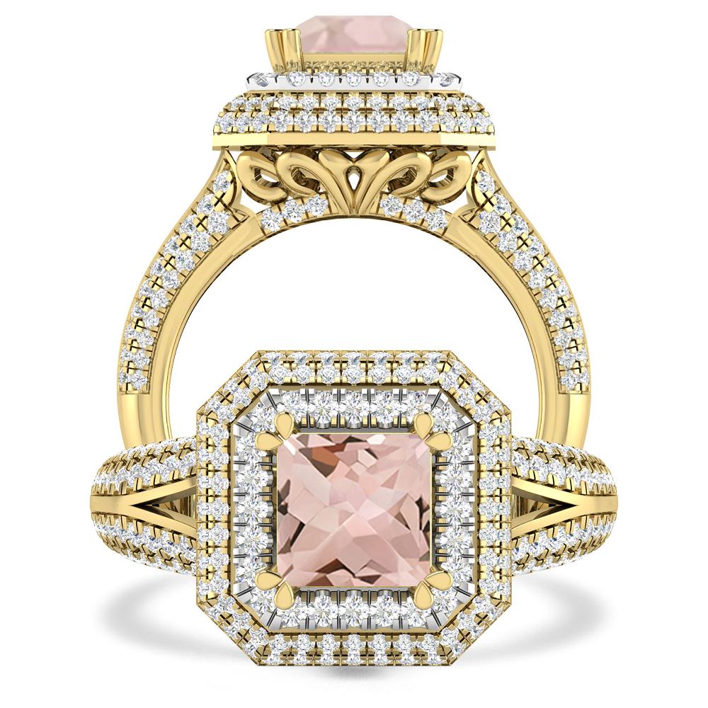 Yellow Gold - Morganite