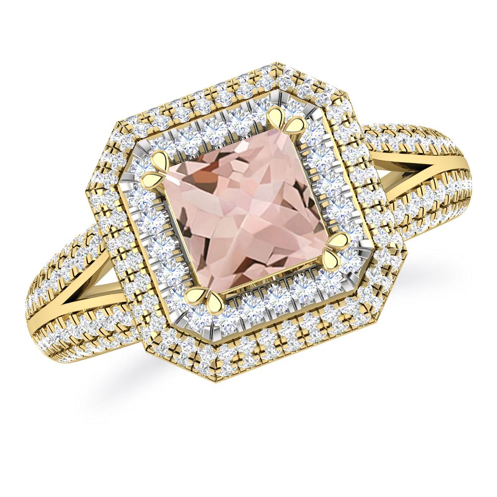 Yellow Gold - Morganite