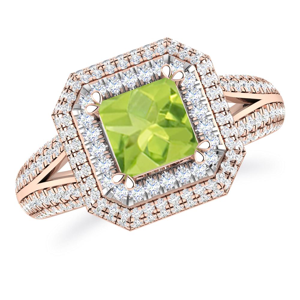 Rose Gold - Peridot