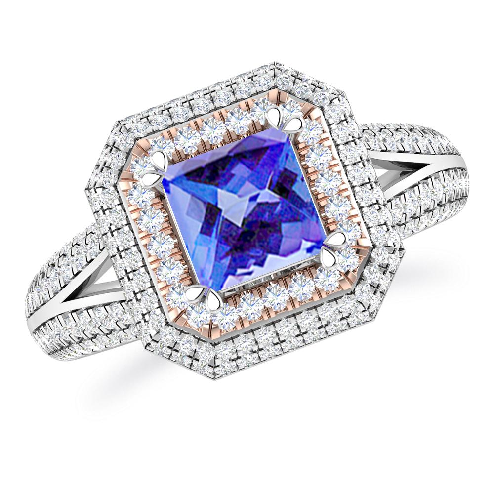 White Gold - Tanzanite