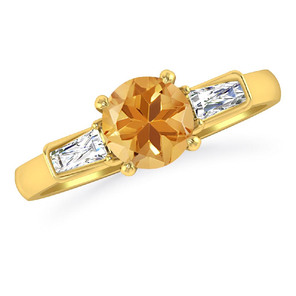 Yellow Gold - Citrine